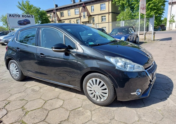 Peugeot 208 cena 24500 przebieg: 124529, rok produkcji 2012 z Dębno małe 277